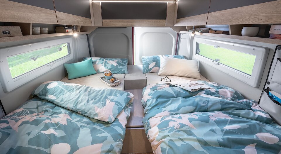 Himmlisches Schlafen | Großzügige Einzelbetten mit komfortablem Betteinstieg